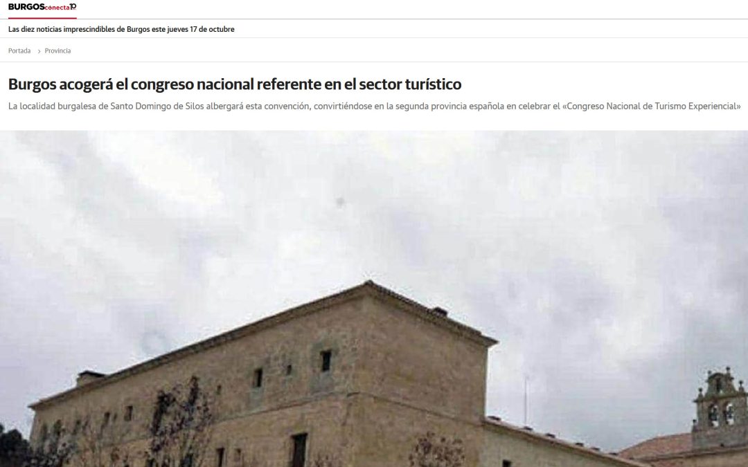 Burgos acogerá el congreso nacional referente en el sector turístico